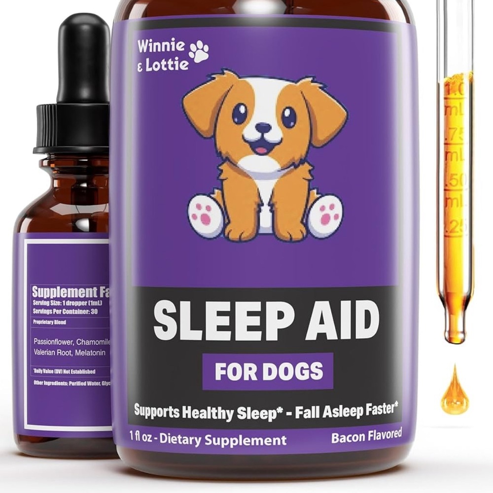 Winnie & Lottie Sleep Aid for Dogs Calming NEW